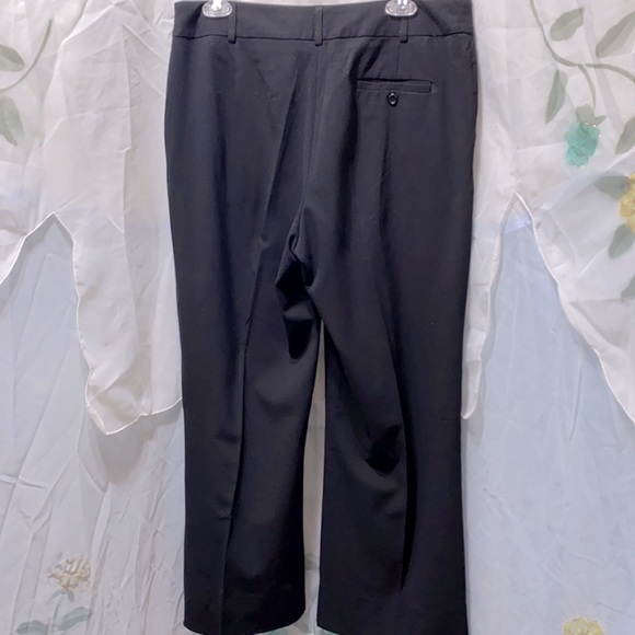 HARRIS WALLACE BLK WIDE LEG DRESS PNTS SZ 14 - Picture 7 of 13